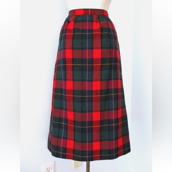 Vintage Pendleton Tartan Midi Skirt - Picture 3 of 4